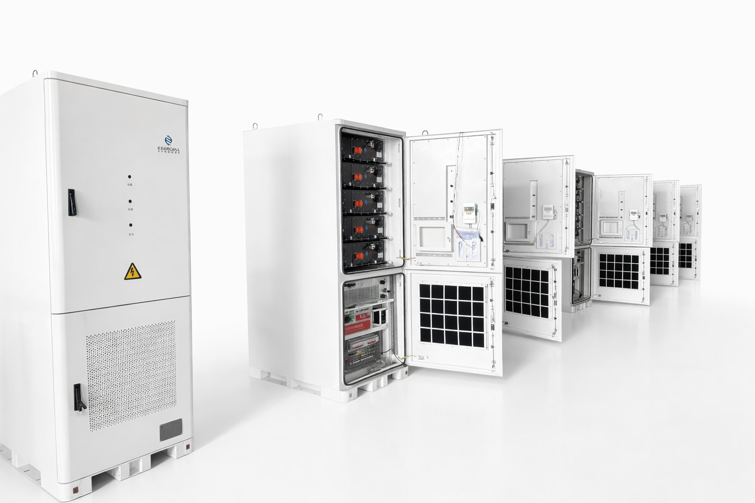EXEN-100-215 BESS Unit — Internal Structure
